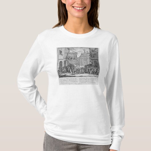 仮面舞踏会およびオペラのバーリントンのゲート1724年 Tシャツ (正面)