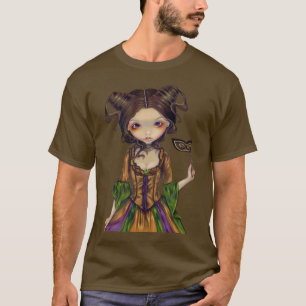 仮面舞踏会のゴシック様式ワイシャツ Tシャツ