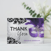 仮面舞踏会のサンキューカード サンキューカード (スタンド正面)