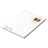 仮面舞踏会のマスク ノートパッド (回転)