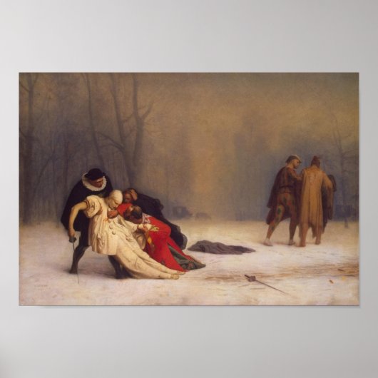 仮面舞踏会の後のデュエル ポスター (正面)