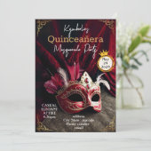 仮面舞踏会の招待状 招待状 (スタンド正面)