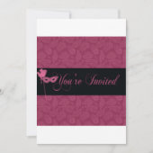 仮面舞踏会の招待2 招待状 (正面)