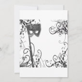 仮面舞踏会の招待2 招待状 (裏面)