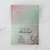 仮面舞踏会の菓子15の招待状の挨拶状 招待状 (内部)