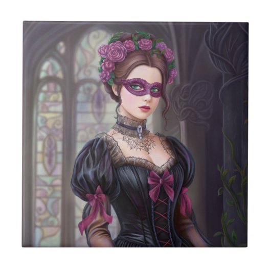 仮面舞踏会ビクトリアン タイル (正面)