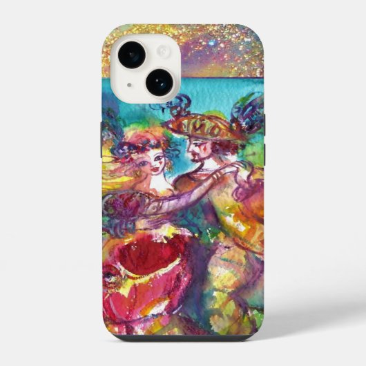 仮面舞踏会 / カーニバルダンス モノグラム iPhoneケース (裏面)