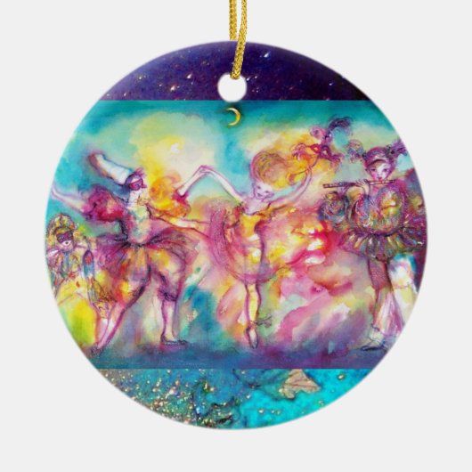 仮面舞踏会 セラミックオーナメント (正面)