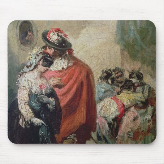 仮面舞踏会 マウスパッド (正面)