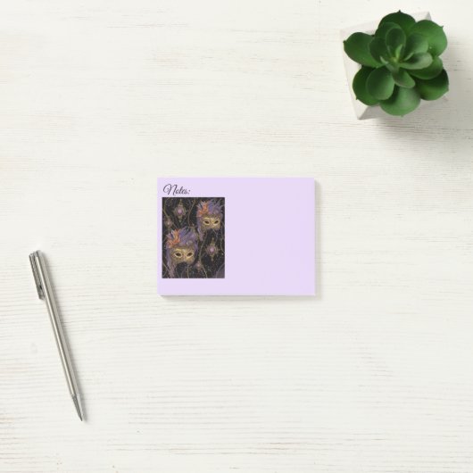 仮面舞踏会 ヴェネツィア アート ポストイット (オフィス)