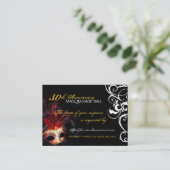 仮面舞踏会-小型応答カード 予約カード (スタンド正面)