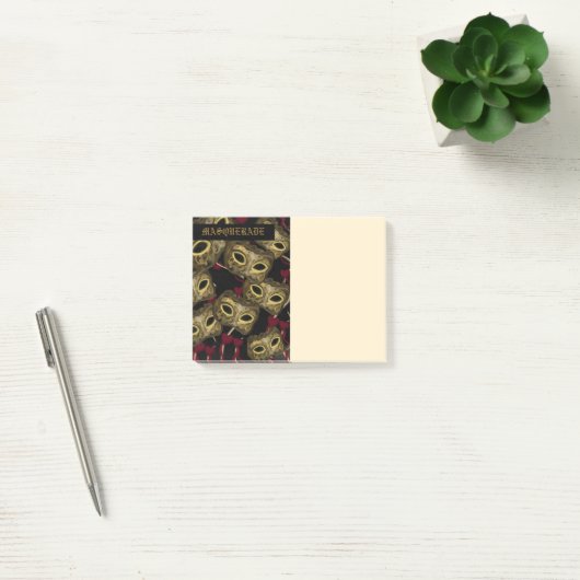 仮面芸術 ポストイット (オフィス)