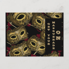仮面芸術 ポストカード