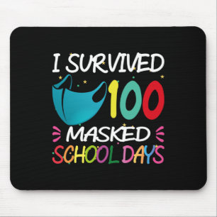 仮面100日の学校先生学生ギフト マウスパッド