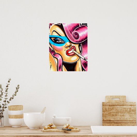 仮面Vixen ポスター (キッチン)