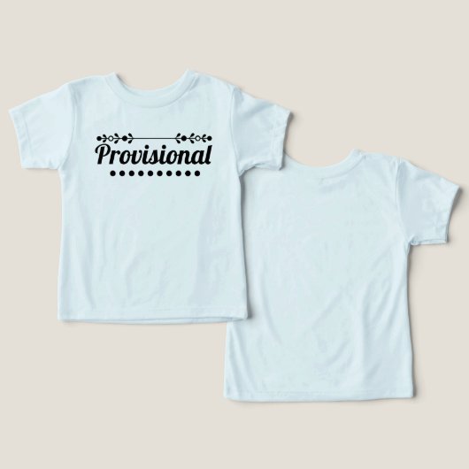 仮Tシャツ (デザイン正面&裏面)