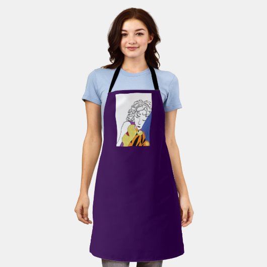 仲の良い仲間 エプロン (着用した状態)