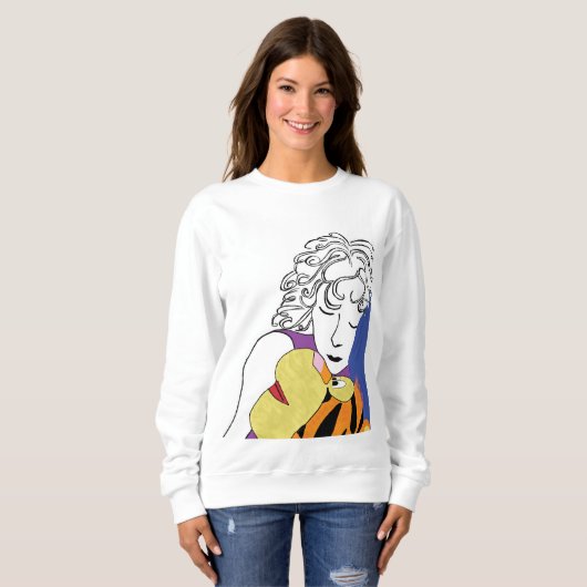 仲の良い仲間 スウェットシャツ (正面フル)