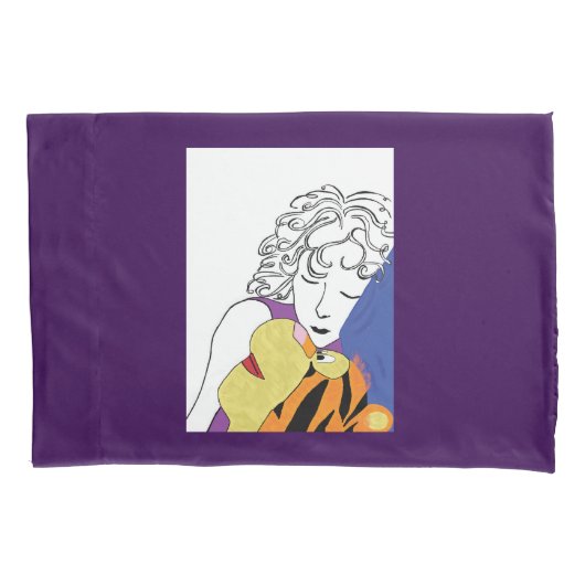 仲の良い仲間 枕カバー (正面)