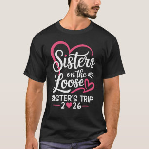 仲の良い姉妹旅行 2026 バカンス ロ Tシャツ
