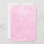 仲の良い恋人同士のバレンタインデーのブライダルシャワー招待状 招待状 (裏面)