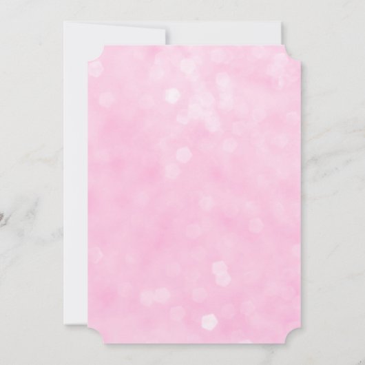 仲の良い恋人同士のバレンタインデーのブライダルシャワー招待状 招待状 (裏面)