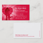 仲人の人間関係のコーチの名刺 名刺 (正面/裏面)