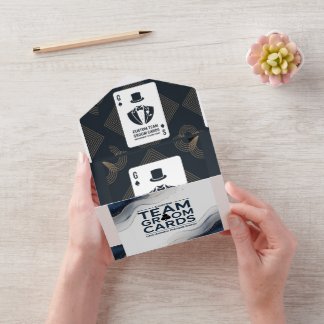 仲人ドラフトトレーディングカード、仲人へのプロポーズ オールインワン招待状