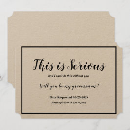 仲人依頼 - 真剣に頼んでいます 招待状