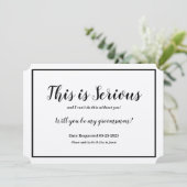 仲人依頼 - 真剣に 招待状 (スタンド正面)