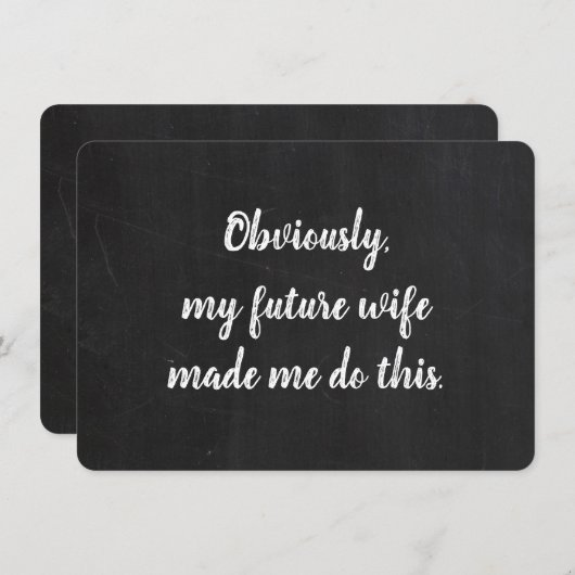 仲人提案おもしろカード 招待状 (正面/裏面)