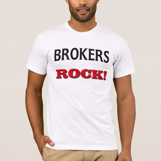 仲介商の石 Tシャツ (正面)
