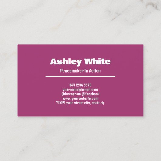 仲介者の法的 名刺 (裏面)