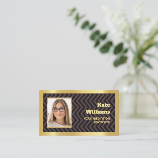 仲介者の法的 名刺 (スタンド正面)