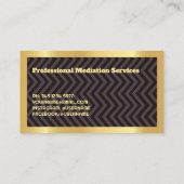 仲介者の法的 名刺 (裏面)