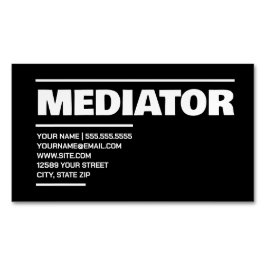 仲介者 マグネット名刺