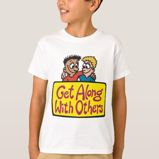 仲良くする Tシャツ (正面)