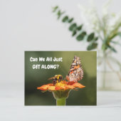 仲良くやっていける？ ポストカード (スタンド正面)