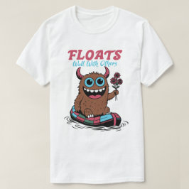 仲良く浮きます Tシャツ