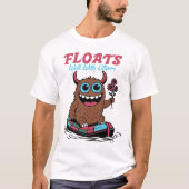 仲良く浮きます Tシャツ (正面)