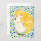 仲良し シーズンポストカード (正面/裏面)