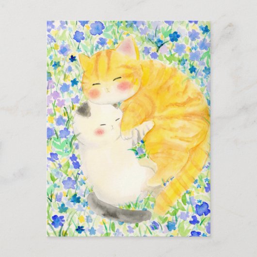 仲良し シーズンポストカード (正面)