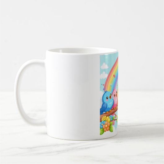 仲間に入る コーヒーマグカップ (左)