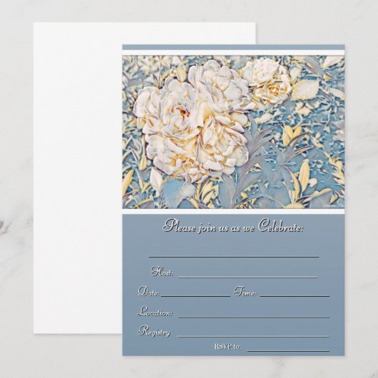 仲間に入れ祝ろ! 招待状 (正面/裏面)