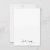 仲間のブルーバード・スモールでよかった サンキューカード (裏面)