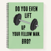 仲間を持ち上げるか ノートブック (正面)