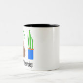 仲間を育てる ツートーンマグカップ (中央)