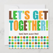 仲間を集めよう！ 招待状 (正面)