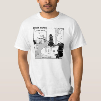 "仲間"の笑わされるなチェスの平和漫画点検して下さい Tシャツ