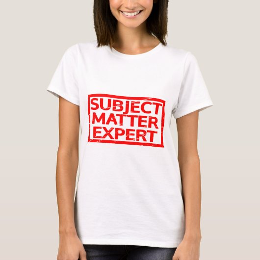 件名の巧妙なスタンプ Tシャツ (正面)